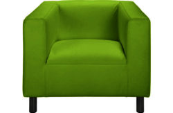 ColourMatch Moda Leather Effect Chair - Apple Green